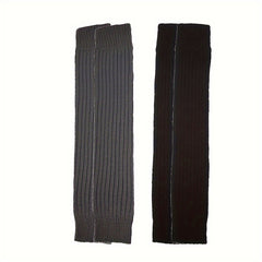 Ribbed Leg Warmers Soft & Comfy All match Socks Women's Stockings