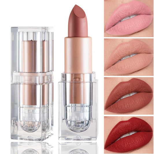 12 Colors Natural Matte Lipstick Long Lasting