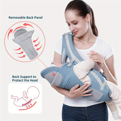 Breathable Baby Carrier 6 In 1 Ergonomic Hip Seat