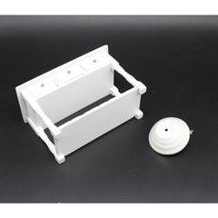 Dolls House Furniture Model Dining Room Wooden Table with Drawers