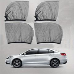 Car Window Sun Shade Mesh UV Protection Insect Resistant - Universal Fit