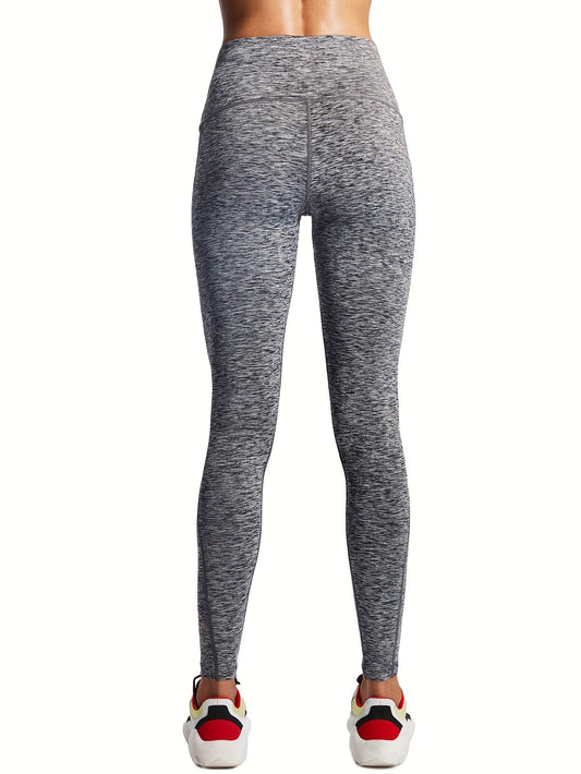 High Waist Yoga Pants With Pocket Running Sports Workout Fitness Leggings