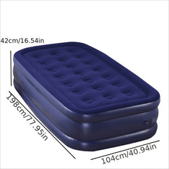 Double Layer Heightened 3-in-1 Inflatable Mattress