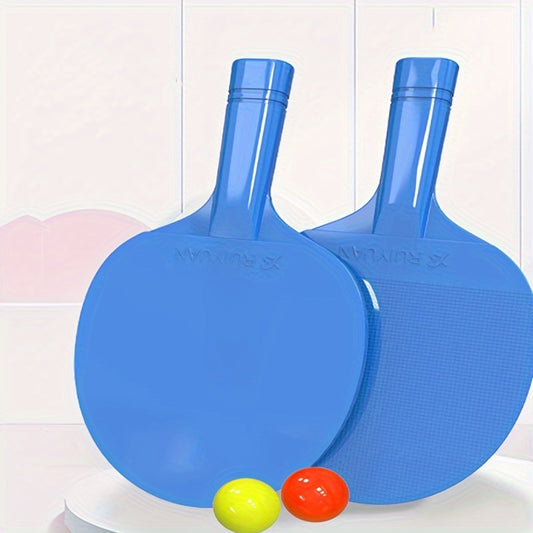 Beginner Table Tennis Racket Set Plastic Toy Trainer