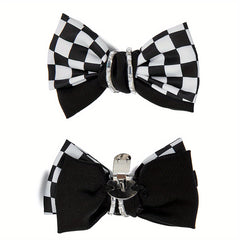 2pcs Classic & Bow Shoe Buckles For Wedding High Heels