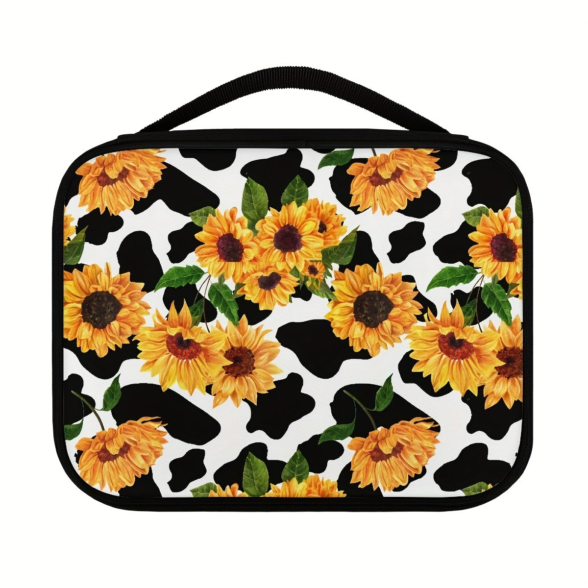 Stylish Sunflower Cow Bible Bag for Students