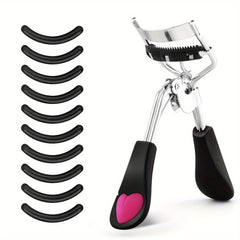 Eyelash Curler Lash Curler With 10 Refills Fits All Eye Shapes