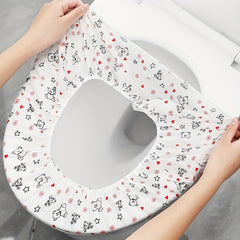 10pcs Disposable Toilet Seat Covers Large Waterproof Potty Covers Germ Protect