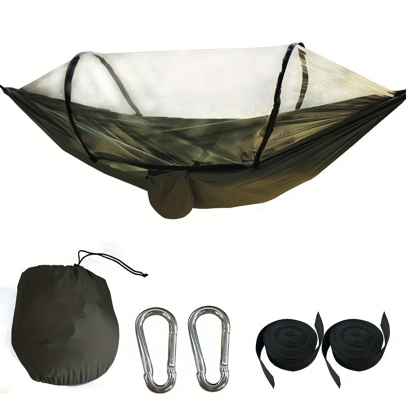 Portable Hammock Outdoor Parachute Cloth Anti Mosquito Nylon Hammock