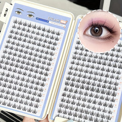 Segmented Curling False Eyelashes Natural Simulated Lightweight Soft