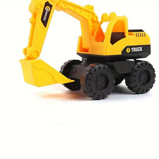 Excavator Toy Car Set Engineering Car Beach Toy Construction Car Team Activity
