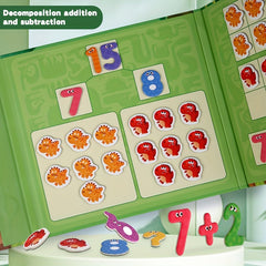 Magnetic Dinosaur Arithmetic Learning Set for Preschool Education