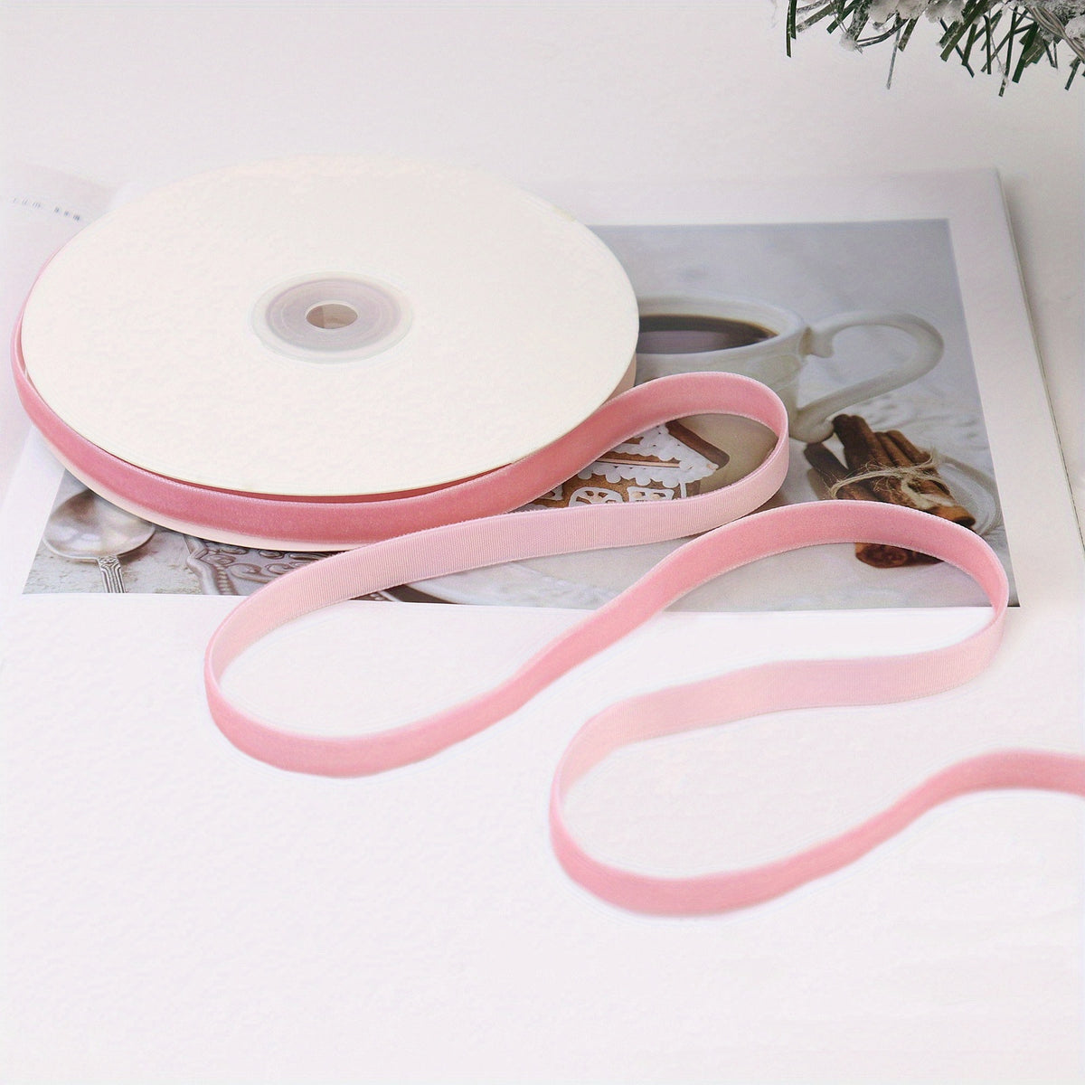 10 Yards Velvet Ribbon for Gift Wrapping Bow Making