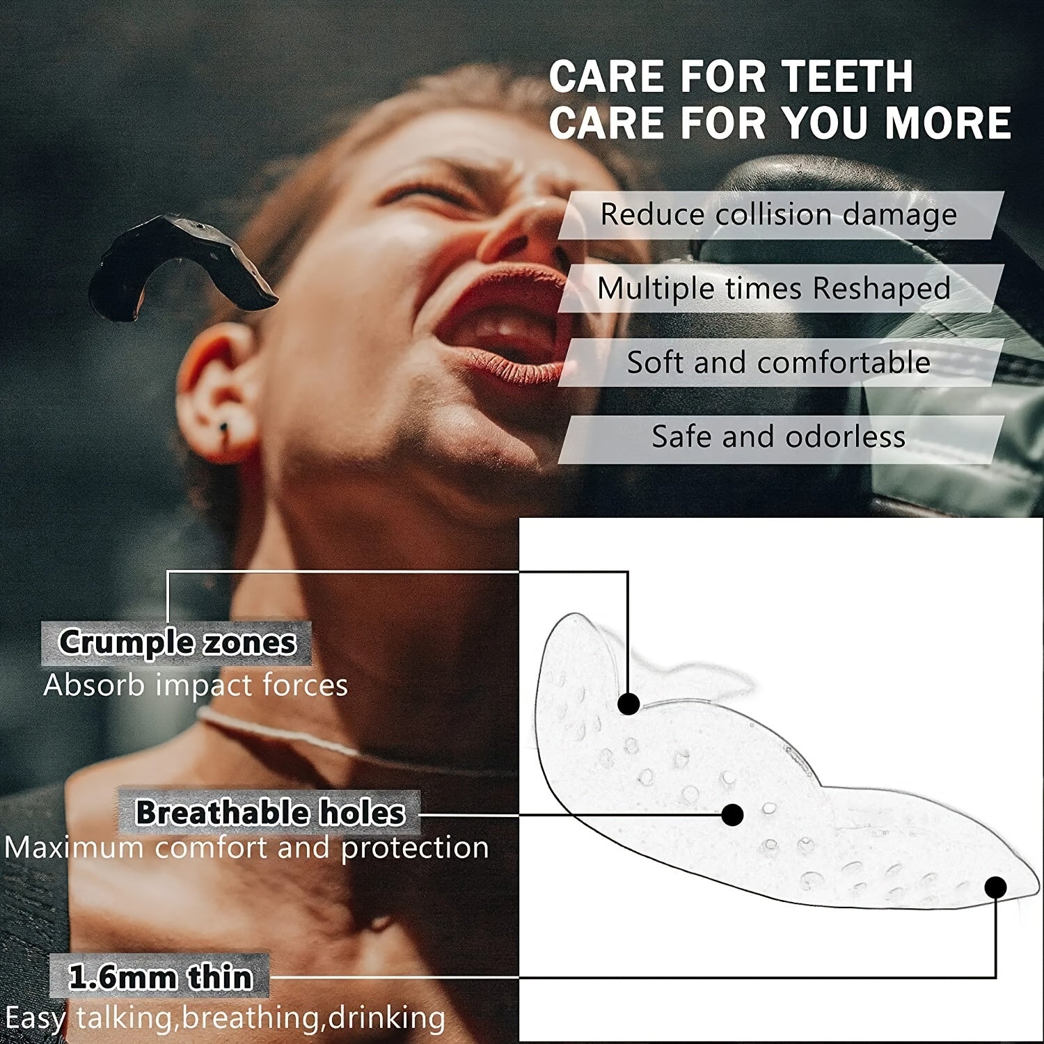 Sports Mouthguard Tooth Brace Teeth Protection Mouth Guard