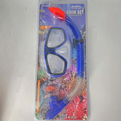Swimming Goggles & Snorkel Set Dive Glasses with Breathing Tube Snorkeling Gear
