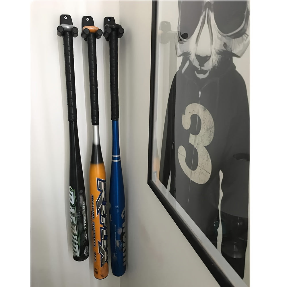 Wall Mount Hanger for Baseball/Softball Bats Nails Included