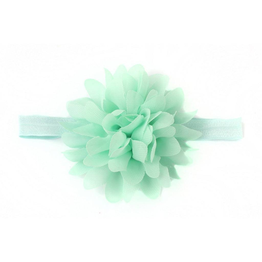 Baby Girls Flower Headbands Turban Elastics Hairbands Hair Accessories