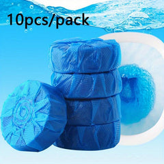 10pcs Automatic Toilet Cleaner Strong Cleaning Ability