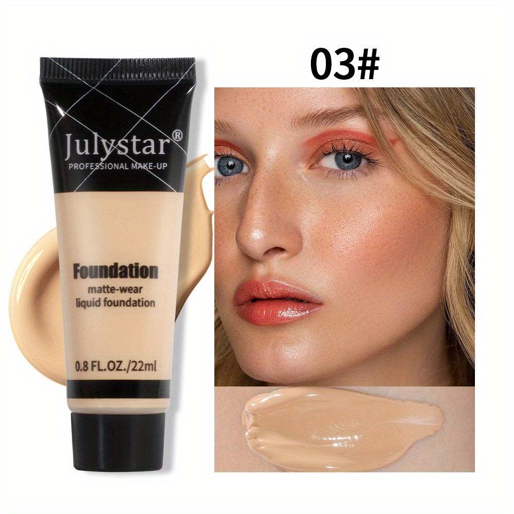 Matte Liquid Foundation Waterproof Concealer Makeup