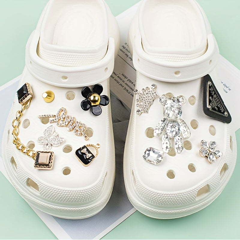 3D Bear Shoe Charms For Clogs Garden Shoes DIY Decorations