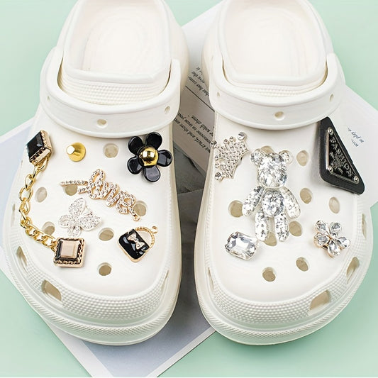 3D Bear Shoe Charms For Clogs Garden Shoes DIY Decorations