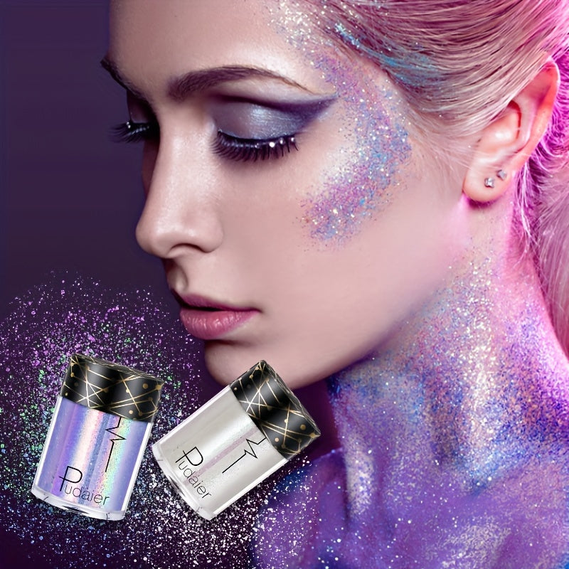 Body Gel Chunky Glitter Mixed Fine Glitter Iridescent Mermaid Sparkle