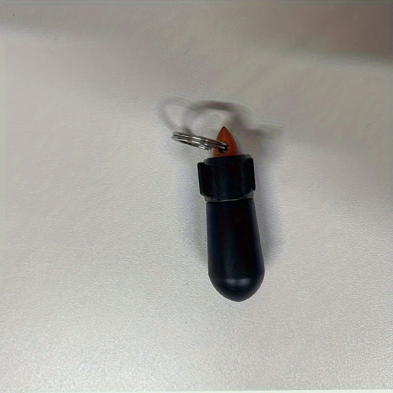 Mini Sealed Aluminum Waterproof Medicine Bottle for Outdoor Survival