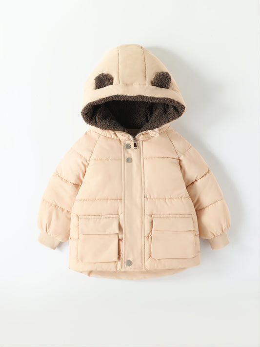 Boys Hooded Puffer Coat for Fall Winter