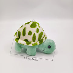 Sea Turtle Doll with Expressive Eyes & Fluffy Shell Soft Stuffed Animal