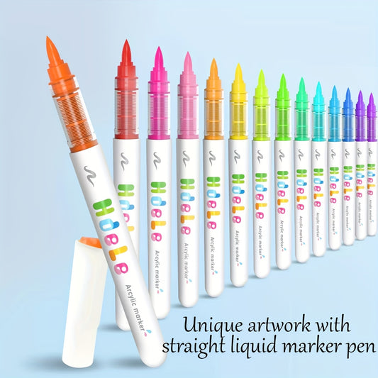 Art Soft Tip Pen Coloring Set 56 Brush Head Markers Back to School Gift