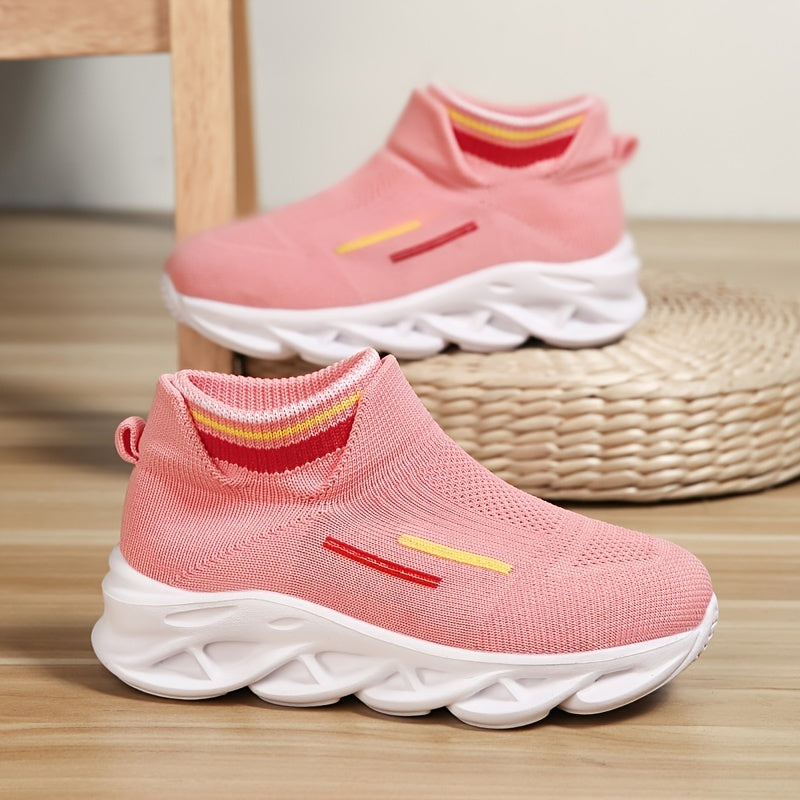 Unisex Casual Sock Shoes Lightweight Slip-on Sneakers for Autumn/Spring