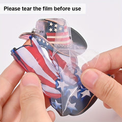 American Flag Hat Boots Pendant Decoration Set