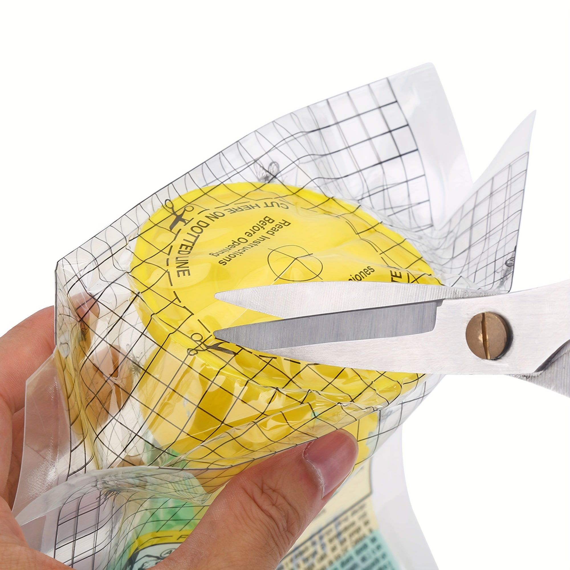 Outdoor Disposable Fly Trap Pest Control Yellow