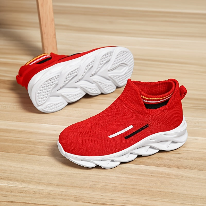 Unisex Casual Sock Shoes Lightweight Slip-on Sneakers for Autumn/Spring
