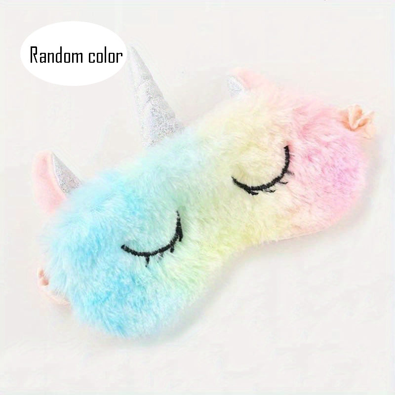 Critter Sleep Mask Plush Animal Eye Mask Gift