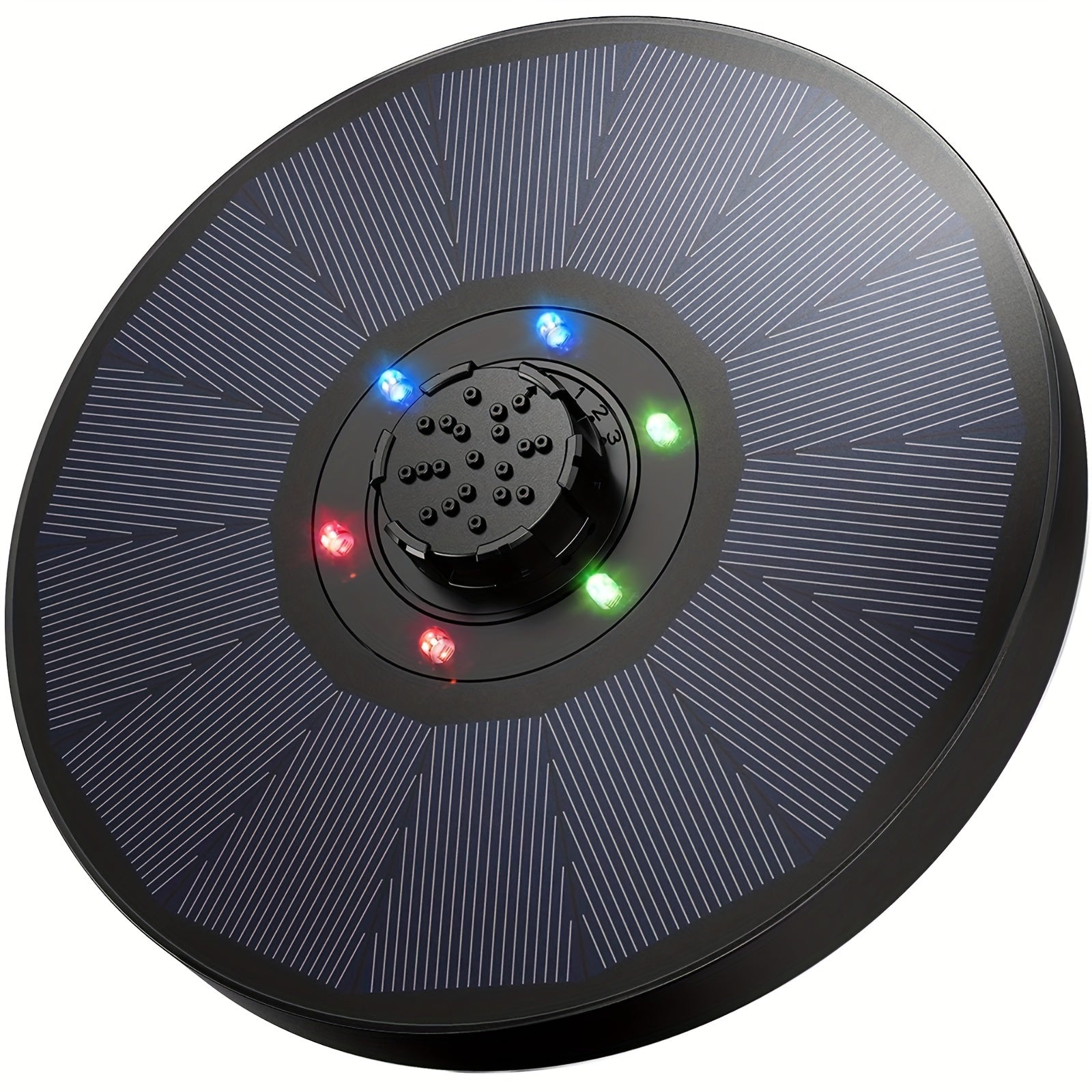 Solar Fountain Upgraded 4 in 1 Nozzle 2.2W Solar Powered Fountain Pump