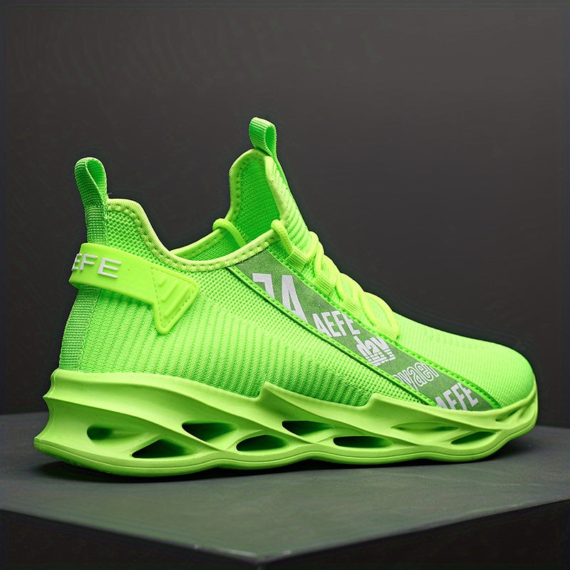 Men's Lightweight Knitted Sneakers for Running
