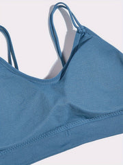 5Pcs Solid Wireless Bras Stretch Intimates Women's Lingerie & Underwear
