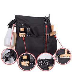 Hair Stylist Waterproof Apron with Pockets and Tool Belt