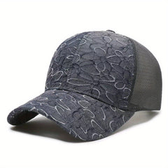 Breathable Lace Hat Casual Baseball Cap Sun Hat
