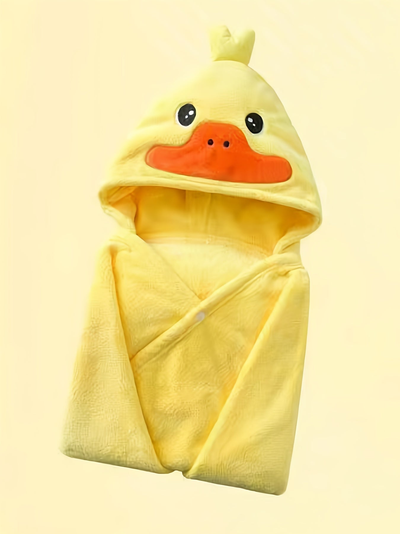 Kids Hooded Bath Towel Animal Ears Quick Drying Bathrobe