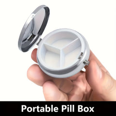 Cartoon Mouse Pill Case Travel Size Medication Organizer