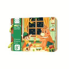 Interactive Quiet Book for Toddlers - Develops Skills & Abilities