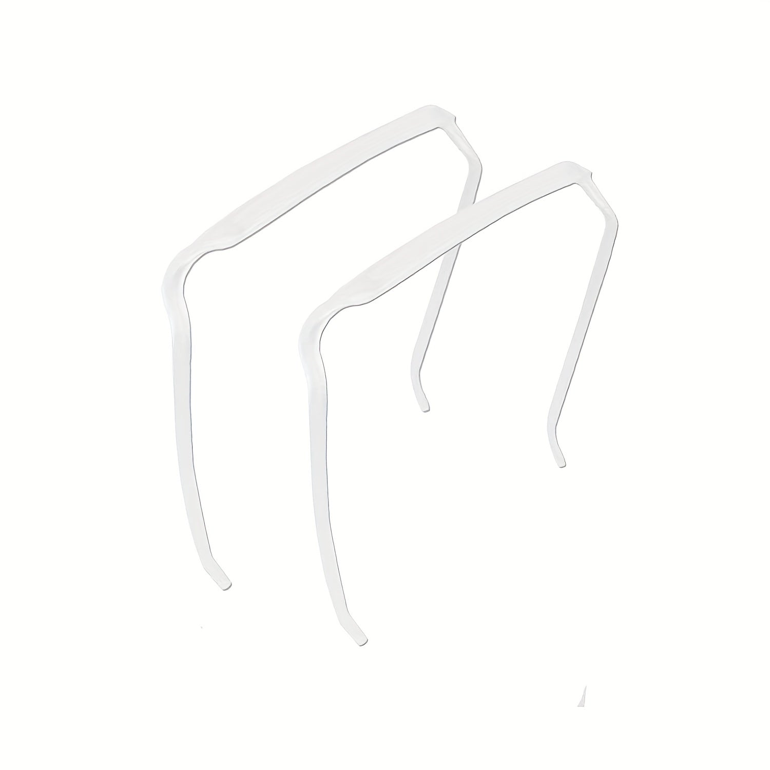 2pcs Curly Thick Hair Large Headband Invisible Hair Hoop Fixing Tool