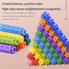 100pcs Hexagonal Building Blocks DIY Bricks Toy Educational Toys