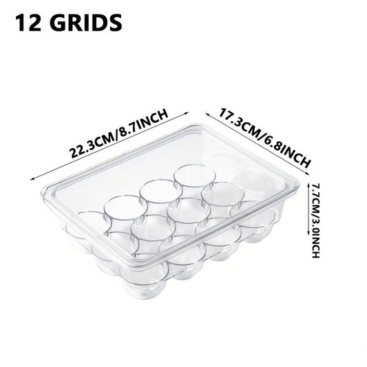 Egg Container Refrigerator Storage Box 12/14 Egg Organizer Holder