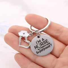 Stainless Steel Keychain Car Key Chain Pendant Men Women Key Hangers