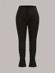  Women's High Rise Stretch Trousers