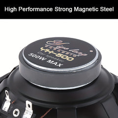 1pc 12 7 Cm 500W 2 Way Car HiFi Coaxial Full Range Frequency Speakers