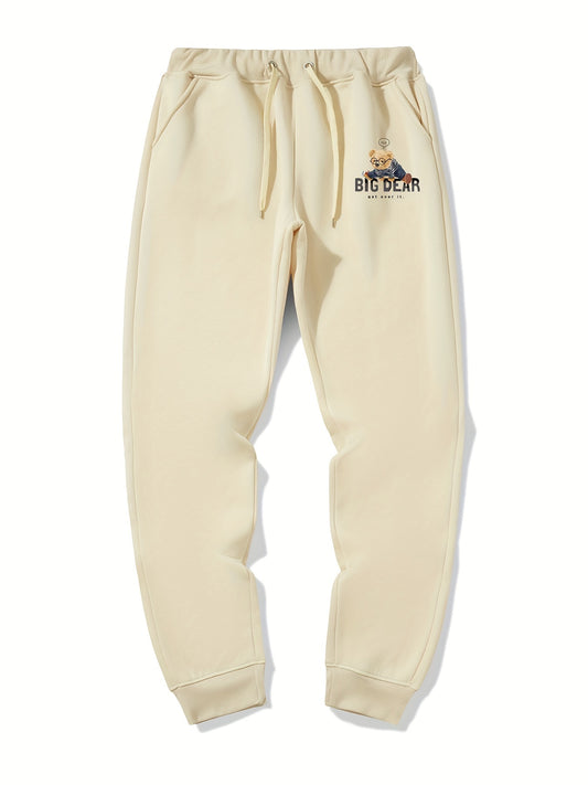 BIG BEAR Men's Drawstring Sweatpants Casual Jogger Pants